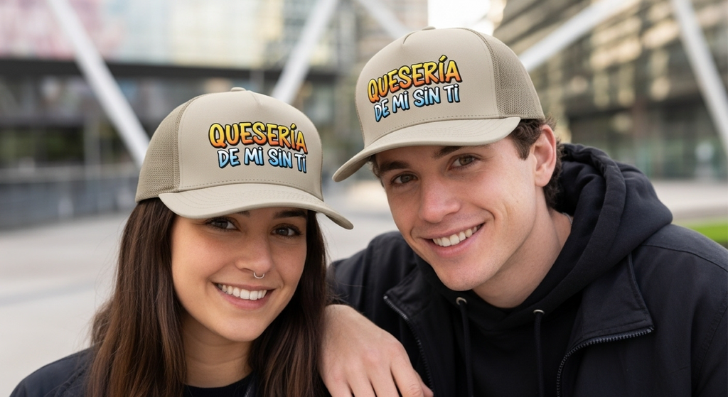 Gorra Trucker Queseria De Mi Si Ti